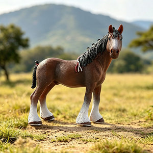 Modellino di Animale Selvatico per Simulazione Transfrontaliera: Cavallo Selvatico, Stallione Andaluso, Trakehner, Yenke Breed - Giocattolo in PVC <span class=keywords><strong>da</strong></span> Assemblare, Modello di Cavallo <span class=keywords><strong>da</strong></span> Riproduzione - Product Image 2