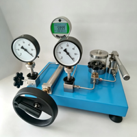 Calibrateur de pression hydraulique manuel de bureau, manomètre, transmetteur, interrupteur, calibrage de pression multiple SP-205