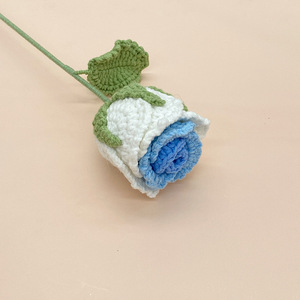 Bouquet di Rose Roselle Lavorato a Mano per Matrimoni e Regali - Fiori Artificiali Simil-Pelliccia per Vendita all'Ingrosso - Product Image 5