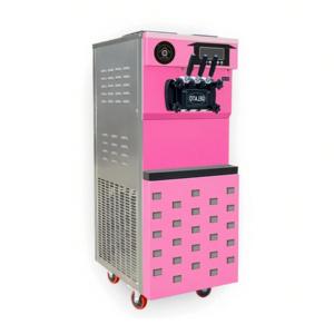 Nhà Sản xuất nhà máy giá hàng đầu mềm phục vụ máy làm kem 3 hương vị sữa chua sữa sô cô la Kinh Tế kem nhỏ mới - Product Image 5