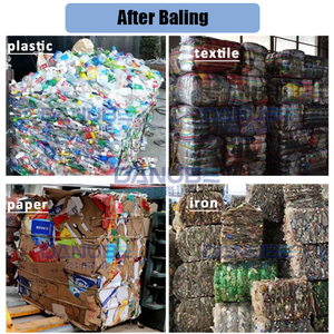 Nouvelle ligne de production de tri et d'emballage de cartons en plastique, de déchiquetage de boîtes en carton et de pressage de cartons en plastique - Product Image 5