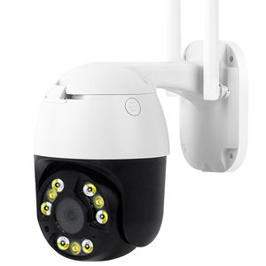 8MP 无线网络摄像机 双向音频 CMOS 传感器 夜视 WiFi PTZ 云台监控摄像头 IP66 防水 运动检测 - Product Image 1