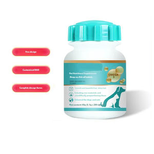 <span class=keywords><strong>Compresse</strong></span> Masticabili Personalizzate di Olio di Pesce di Acque Profonde per Animali Domestici, Supporto Immunitario a Lunga Azione e Rapido Assorbimento per Gatti e Cani di Tutte le Età - Product Image 1