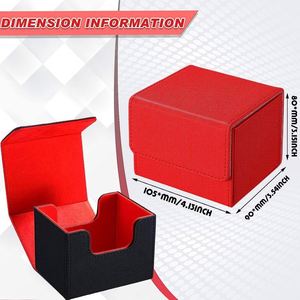 Boîtes de rangement pour cartes personnalisées avec logo, fermeture magnétique, format horizontal, pour UG//Yugioh/TCG – Offre Spéciale FX - Product Image 3