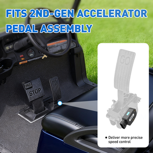 Kit de capteur d'accélérateur compatible avec les voiturettes de golf Club Car 2010 et modèles ultérieurs Precedent/<span class=keywords><strong>Tempo</strong></span>/Onward à essence, avec ensemble de pédale d'accélérateur de 2e génération - Product Image 2