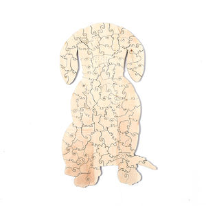 Rompecabezas de madera de patrón Animal y Natural para adultos, puzle de madera para niños, rompecabezas - Product Image 4