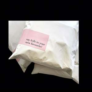 Custom Sticker logo Biodegradable Poly Shipping Mailer Clothing Mailing Bags for Packaging - Product Image 5