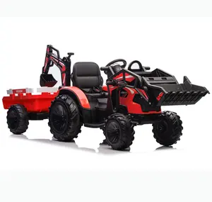 2021 New 24V electric ride on tractors kids holder tractor for sale