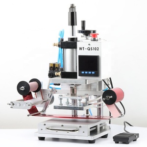 Factory Wholesales <b>Leather</b> Stamping Machine High Efficiency Automatic Working Branding Heat Transfer Press Machine - Product Image 5