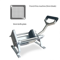Machine à pommes de terre de haute qualité Machine de découpe de frites de pommes de terre détachable