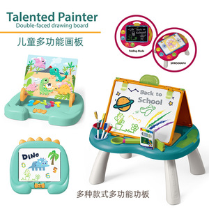 Children Cartoon Multi Functional Drawing Board Stand Magnetic Plastic 47x40x28cm Early <b>Education</b> <b>Toy</b> 3-6 Years - Product Image 2