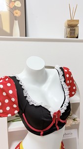 EJZ-9693 Lingerie érotique de haute qualité Femme Polka Dots Cosplay Lingerie sexy Ensembles pour femmes - Product Image 5