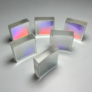 Optical Glass 1200 Line Square 250nm 800nm Concave Diffraction Holographic Diffraction Grating