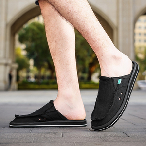 Chaussons en toile pour hommes, style mules décontractées, durables, grandes tailles 39-<span class=keywords><strong>47</strong></span> - Product Image 3