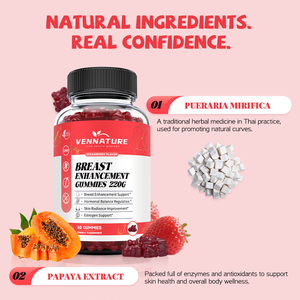 Gummies pour l'amélioration mammaire, Gummies pour l'amélioration mammaire qui régulent les hormones féminines, Gummies pour l'augmentation mammaire - Product Image 6