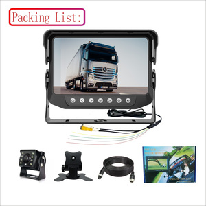 Phổ 7 inch hiển thị AHD IP68 màn hình không thấm nước Xe Màn Hình đảo chiều máy ảnh 12-24V HD tầm nhìn ban đêm - Product Image 5