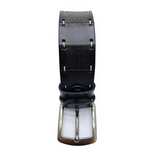 Ceintures en cuir de vachette véritable 100% de qualité supérieure, durables, imperméables, avec boucle carrée en acier de luxe, style vintage, dernière arrivée - Product Image 5