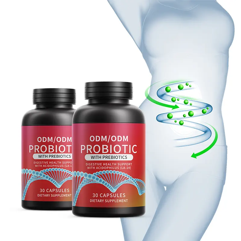 Hỗ trợ sức khỏe âm đạo của phụ nữ Probiotic 50 tỷ CFU Probiotics viên nang với Cranberry