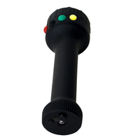 Mini lampe de poche multifonctionnelle d'urgence, étanche IP65, rechargeable, faisceau réglable 3,7 V, LED en plastique
