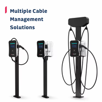 INJET 30 Ans Fabricant OCPP Mennekes Borne de Recharge Voiture Électrique Wallbox 22kW Type 2 32A Triphasé