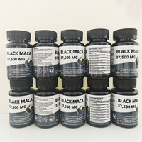 Capsules d'extrait de racine de Maca végétale à base de plantes pour hommes améliorent l'énergie Booster Supplément de Maca de santé naturelle