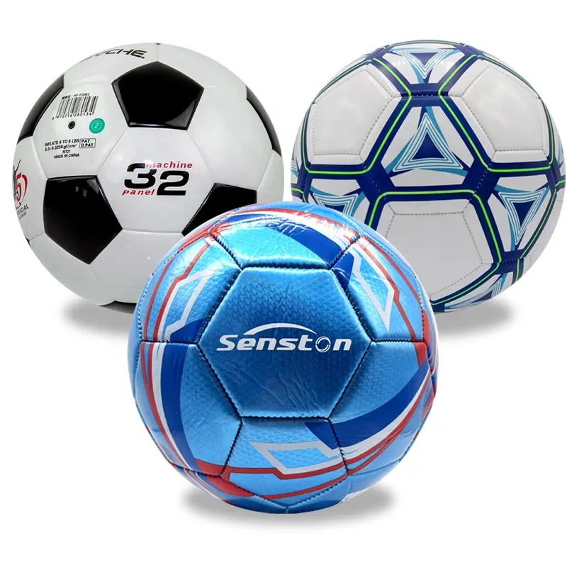 Neues Design Fußball maschine genäht Training Fußball Großhandel Offizielle Größe 5 Custom Print Fußball für den Menschen