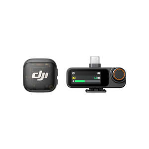 DJI Mic 3 <b>Wireless</b> <b>Microphone</b> 1 TX 1 RX 32GB Storage 32 Bit Float for Video Interview Recording - Product Image 6