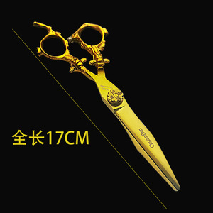 ChuanBen Hair Scissors 440C Stainless Steel Sharp Blade Long Handle Professional Hairdressing Tools for Barbershops and Stylists - Product Image 5