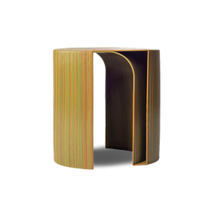 Made in Italy Stool - Anacapri - 3D Printed - <b>PLA</b> Product - For Indoor - Italian Design - Red Full - Product Image 2