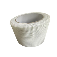 Rouleau de toile de renforcement pour matériaux de construction, pour le plâtrage et le travail de renforcement des enduits, ruban adhésif en fibre de verre auto-adhésif