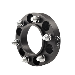 Distanziali per Ruote in Alluminio Finitura Nera PCD 6x139.7 CB 78.1mm M14X1.5 Embers per CHEVROLET Cheyenne Silverado Tahoe GMC - Product Image 3