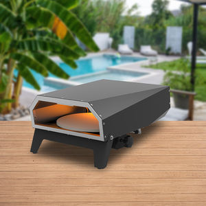 <span class=keywords><strong>Four</strong></span> à pizza au propane professionnel de 12 pouces en acier inoxydable, autonome, pour usage extérieur, idéal pour hôtels, foyers et voitures - Product Image 1