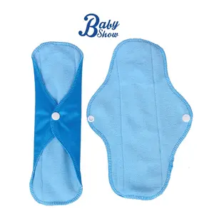 Hot Sale Cloth Menstrual Pad Set Pack Eco-friendly Micro Fleece Surface Ladies Pads Sanitary Napkins