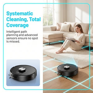 Aspiradora Robótica GV2L-SH con Navegación LDS, Succión de 3500 Pa, Control por Aplicación y Voz, Aspiradora Inteligente 3 en 1 con Función de Fregado - Product Image 5