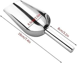 Utensilios de Barra Multiusos de Acero Inoxidable de Grado Alimenticio: Cuchara para Arroz y Pala para Hielo - Product Image 3