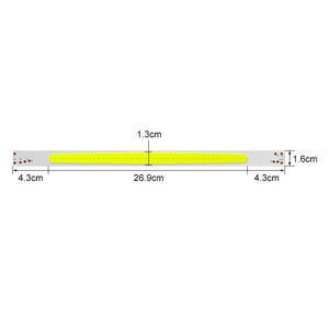 Panel LED Flexible de Alta Potencia con Chip LED COB de 360x16mm, Alto Brillo, 3V 5V 12V, Lámpara de Trabajo, Múltiples Colores de Luz - Product Image 3