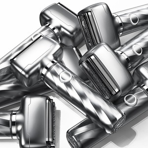 Afeitadora Recargable para Hombre con Cabezal Magnético de Triple Cuchilla de Aleación de 0.055mm, Diseño de Panal, IPX7, 700mAh, Bloqueo de Viaje, Certificación CE - Product Image 4