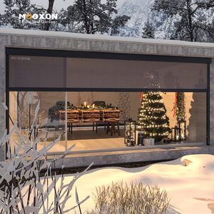 Nhiệm vụ nặng nề ngoài trời Zip theo dõi con lăn Rèm cơ giới không thấm nước UV kháng không ướt màn rèm cho ban công - Product Image 1