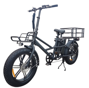 Vélo <span class=keywords><strong>cargo</strong></span> électrique chinois 2026, nouveau modèle, <span class=keywords><strong>2</strong></span> <span class=keywords><strong>places</strong></span>, 48V 500W, vélo électrique de ville avec batterie 2026 - Product Image 1