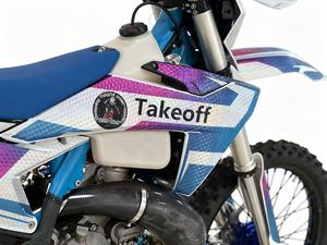 New HXZ GX Large 300cc Single Cylinder Water-Cooled Two Stroke MT300 Motocross Dirt <b>Bike</b> Motorcycle >80km/h - Product Image 3