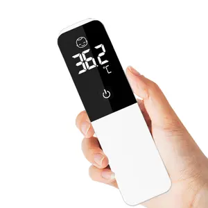 Termometer Digital Tanpa Kontak, Termometer Digital LED Digital Inframerah Termometer Pemindai Suhu untuk Bayi dan Dewasa