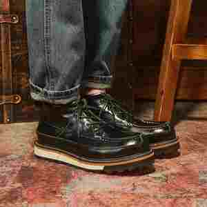 Chaussures rehaussantes rétro en cuir véritable pour hommes, nouveau design, marron, à lacets, bout rond, respirantes, pour la marche - Product Image 6