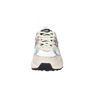 Zapatillas Garner Zoe para Mujer de Colmar, Blancas y Beige, Tacón de 4 cm, Lona, Zapatos Modernos - Product Image 2
