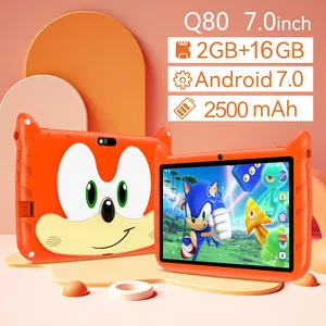 Оригинальный 7-дюймовый планшет 2024 MTK6735 2 ГБ 16 ГБ Wi-Fi камера с частотой обновления 0,3 Мп + 2 Мп интерфейс 2500 мАч игровой Детский планшетный ПК