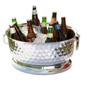 ถังน้ำแข็งอลูมิเนียมโลหะหรูหราสำหรับใช้ในบาร์ - Product Image 2