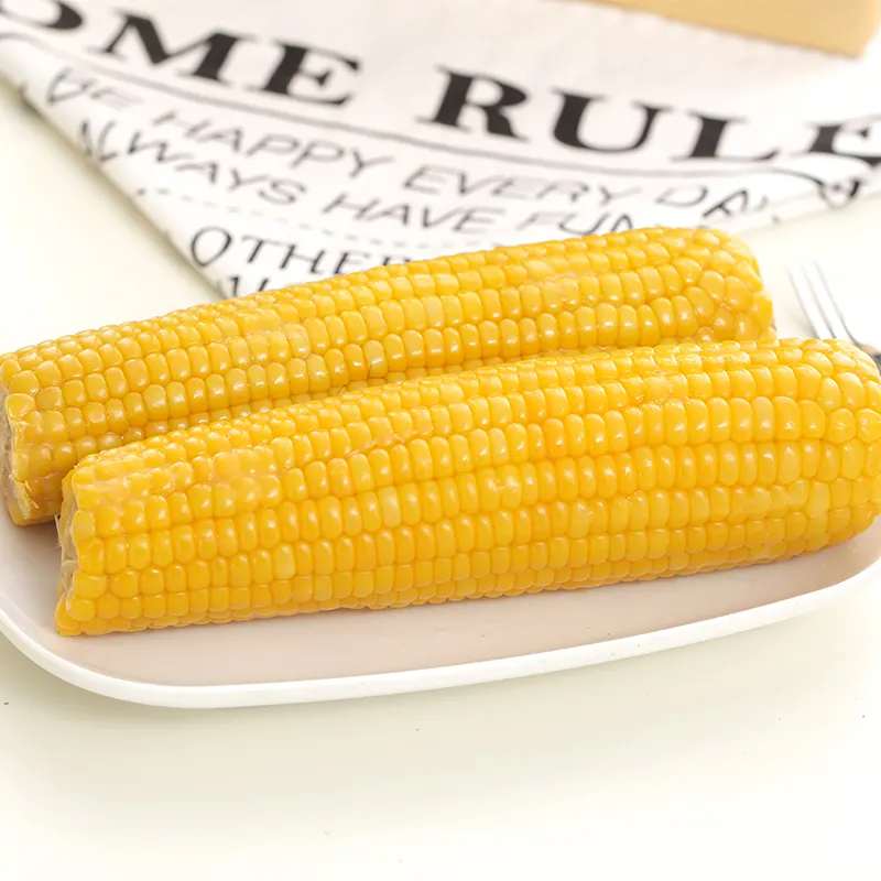 Сладкая Желтая Кукурузная кукуруза из Китая, консервированная с Non-GMO рассолом, вакуумная упаковка