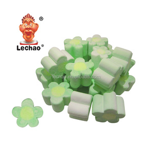 Candy Factory Wholesale Colorful <strong>Sweets</strong> <strong>Flower</strong> Shaped Mini Marshmallow Fruit Flavoured Soft Marshmallow Candy - Product Image 1