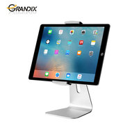 Support universel rotatif pour tablette, 13 pouces, accessoires, en aluminium, 360 degrés