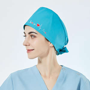 Gorro Quirúrgico Unisex de Algodón Ajustable para Enfermería, Hospital, <span class=keywords><strong>Quirófano</strong></span>, Gorro Médico Personalizable, Gorro Quirúrgico Sólido Unisex - Product Image 6