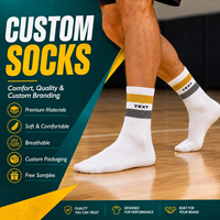 Chaussettes de sport personnalisées OEM avec votre propre logo, chaussettes de course pour hommes de haute qualité, chaussettes de sport athlétiques de basketball au design personnalisé